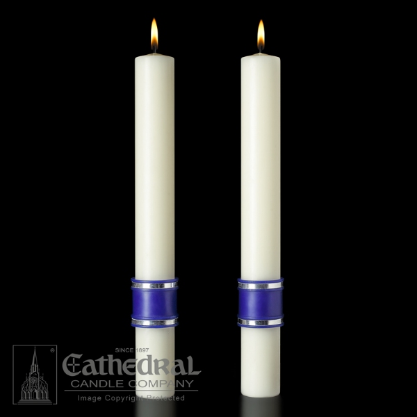 MESSIAH COMPLIMENTING ALTAR CANDLES